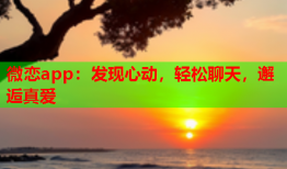 微恋app：发现心动，轻松聊天，邂逅真爱