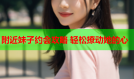 附近妹子约会攻略 轻松撩动她的心