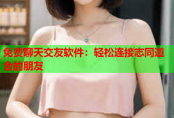 免费聊天交友软件：轻松连接志同道合的朋友