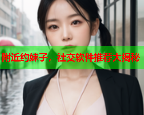 附近约妹子，社交软件推荐大揭秘